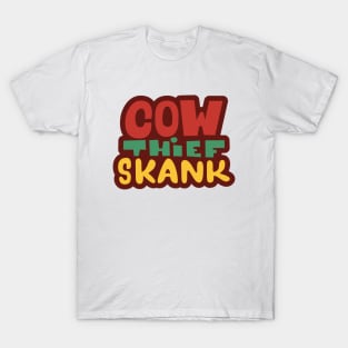 Cow thief Skank - Dub Reggae Hymne -  Lee Scratch Perry T-Shirt